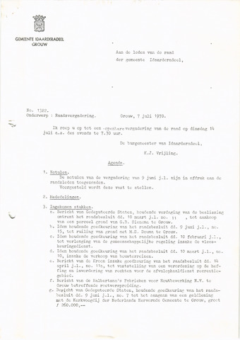 Raadsverslagen Idaarderadeel 1935-1983 1970-07-14