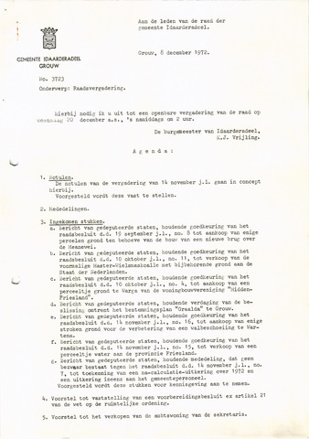 Raadsverslagen Idaarderadeel 1935-1983 1972-12-20
