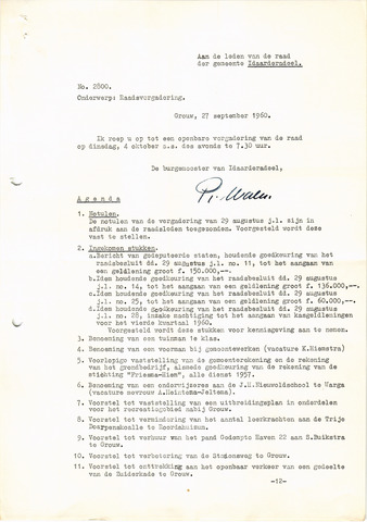 Raadsverslagen Idaarderadeel 1935-1983 1960-10-04