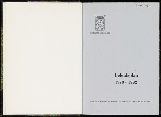 Raadsverslagen van de gemeente Leeuwarden, 1865-2007 (Bijlagen) 1977-01-01