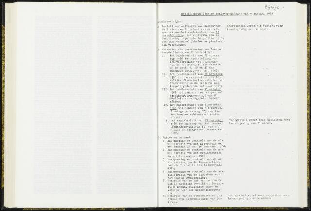 Raadsverslagen van de gemeente Leeuwarden, 1865-2007 (Bijlagen) 1967-01-01