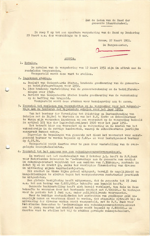 Raadsverslagen Idaarderadeel 1935-1983 1951-03-29