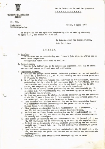 Raadsverslagen Idaarderadeel 1935-1983 1967-04-12