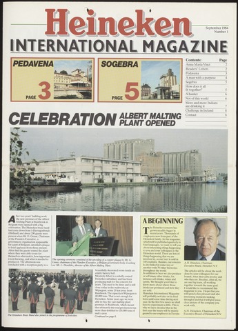 Heineken International Magazine 1984-09-01