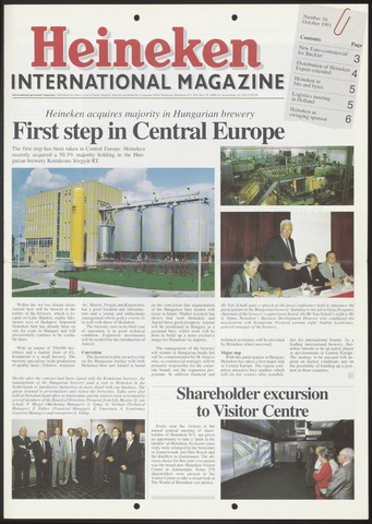 Heineken International Magazine 1991-10-01