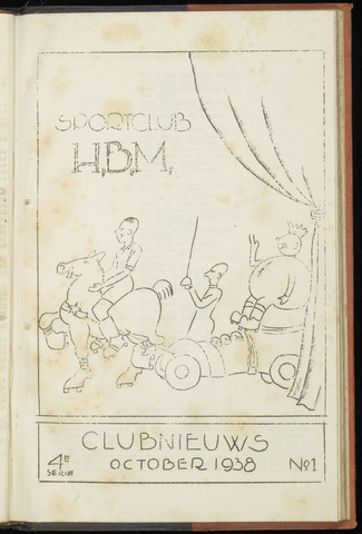 Sportclub H.B.M. Clubnieuws 1938-10-01