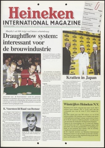 Heineken International Magazine 1991-04-01