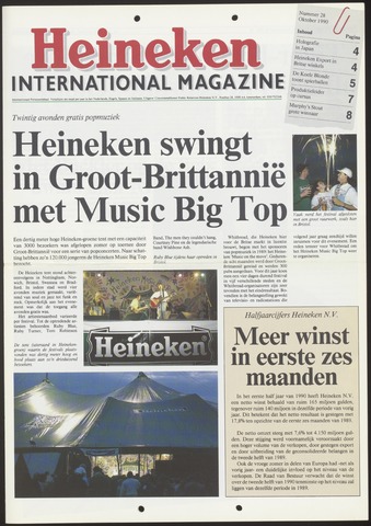 Heineken International Magazine 1990-10-01