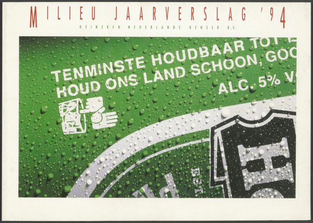 Heineken - Milieuverslag 1994-01-01