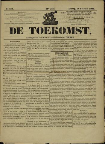 De Toekomst (1862-1894) 1890-02-02