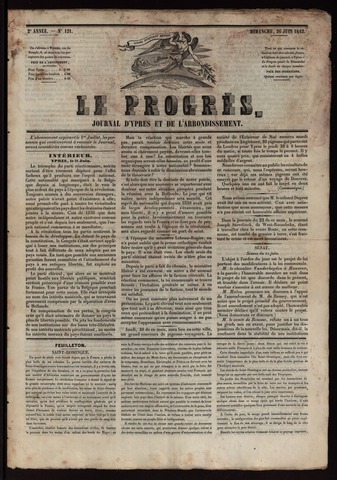 Le Progrès (1841-1914) 1842-06-26