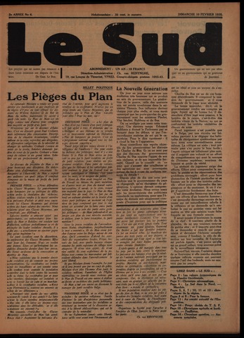 Le Sud (1934-1939) 1935-02-10
