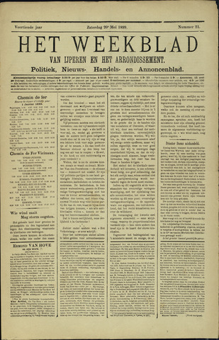 Het weekblad van Ijperen (1886 - 1906) 1899-05-20