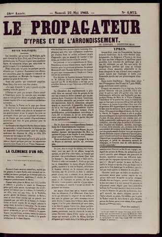 Le Propagateur (1818-1871) 1865-05-27