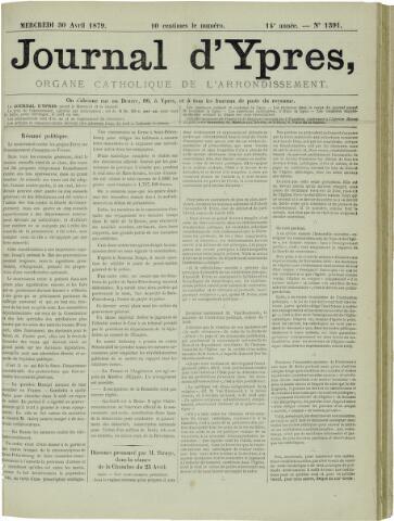 Journal d’Ypres (1874 - 1913) 1879-04-30