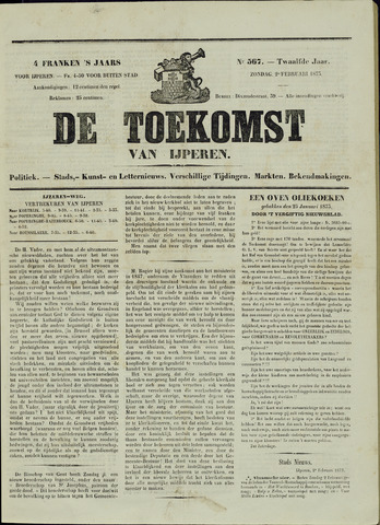De Toekomst (1862-1894) 1873-02-02