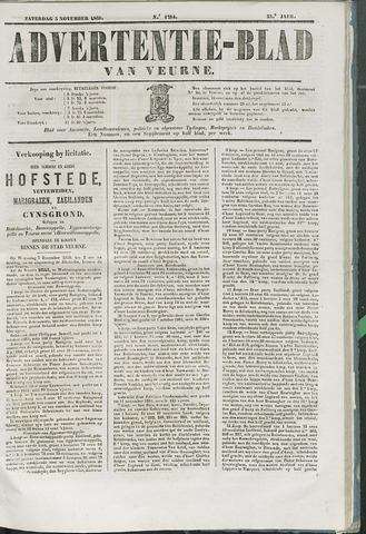 Het Advertentieblad (1825-1914) 1859-11-05