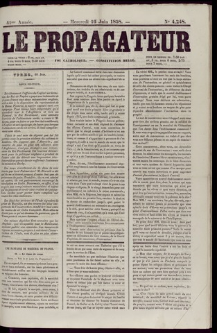 Le Propagateur (1818-1871) 1858-06-16