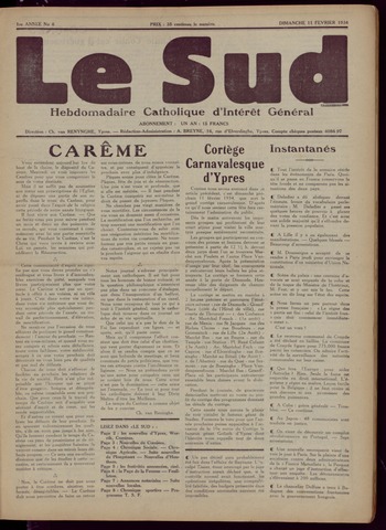 Le Sud (1934-1939) 1934-02-11