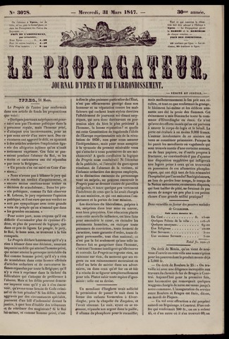 Le Propagateur (1818-1871) 1847-03-31