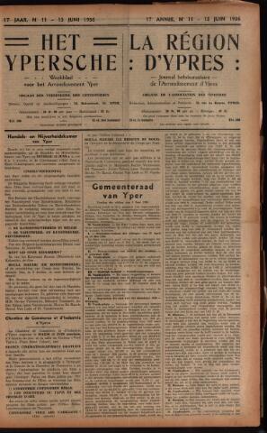 Het Ypersch nieuws (1929-1971) 1936-06-13