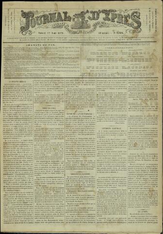 Journal d’Ypres (1874-1913) 1878-08-17