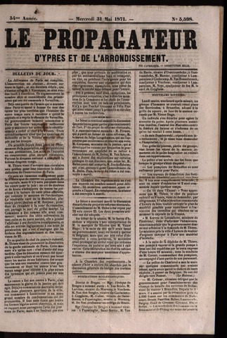 Le Propagateur (1818-1871) 1871-05-31