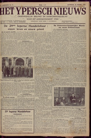 Het Ypersch nieuws (1929-1971) 1959-03-28