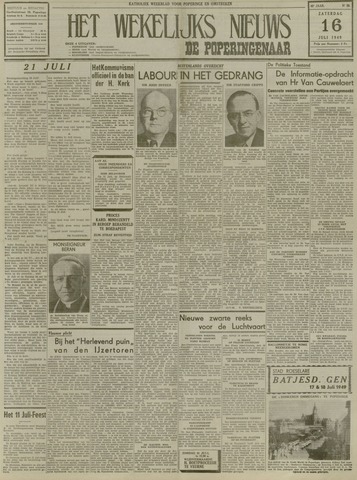 Het Wekelijks Nieuws (1946-1990) 1949-07-16