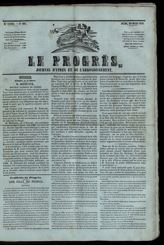 Le Progrès (1841-1914) 1845-03-20