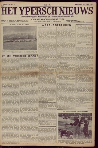 Het Ypersch nieuws (1929-1971) 1953-04-25