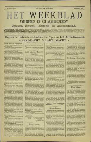 Het weekblad van Ijperen (1886 - 1906) 1901-05-18