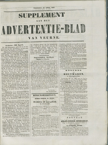 Het Advertentieblad (1825-1914) 1869-04-28