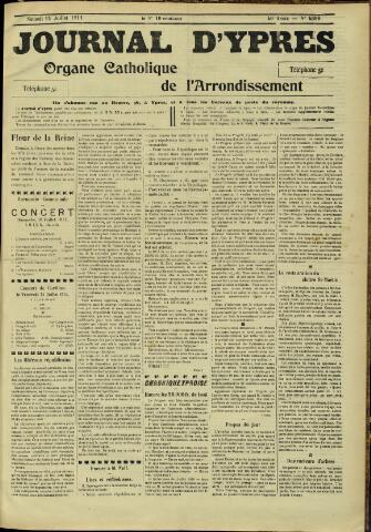 Journal d’Ypres (1874 - 1913) 1911-07-15
