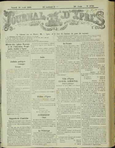 Journal d’Ypres (1874 - 1913) 1903-04-18