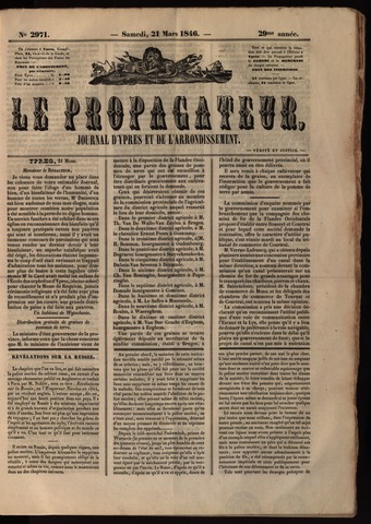Le Propagateur (1818-1871) 1846-03-21
