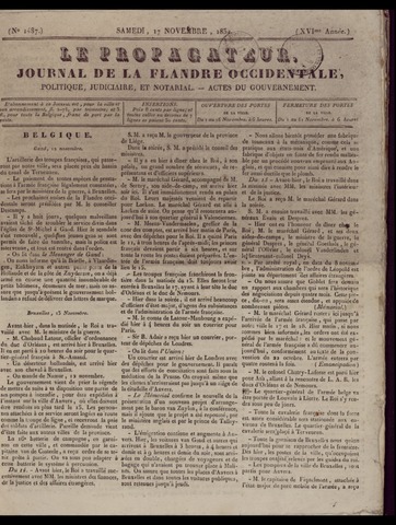Le Propagateur (1818-1871) 1832-11-17