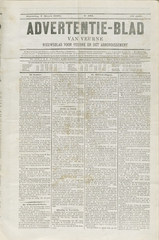 Het Advertentieblad (1825-1914) 1885-03-07