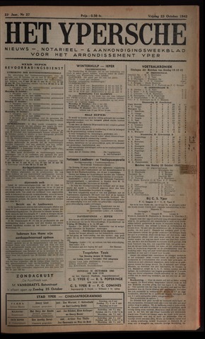 Het Ypersch nieuws (1929-1971) 1942-10-23