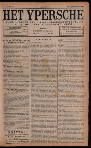 Het Ypersch nieuws (1929-1971) 1941-10-31