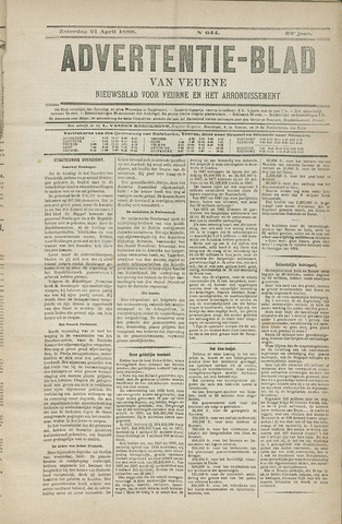 Het Advertentieblad (1825-1914) 1888-04-21