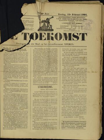 De Toekomst (1862-1894) 1894-02-11
