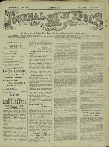 Journal d’Ypres (1874 - 1913) 1896-06-17