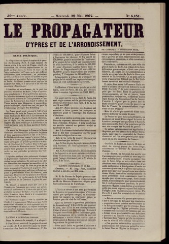 Le Propagateur (1818-1871) 1867-05-29