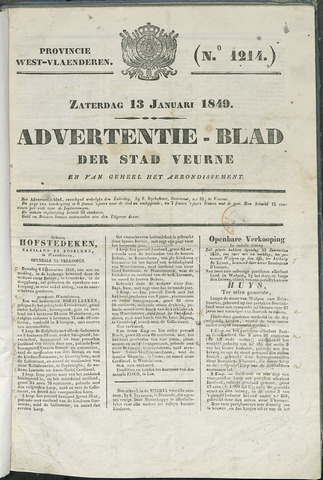 Het Advertentieblad (1825-1914) 1849
