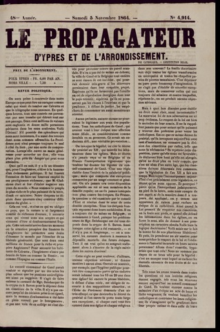 Le Propagateur (1818-1871) 1864-11-05