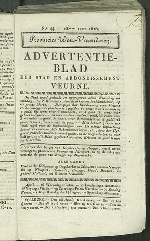 Het Advertentieblad (1825-1914) 1826-04-26