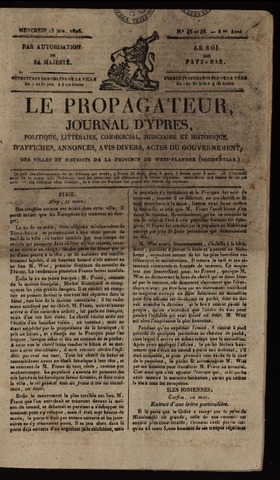 Le Propagateur (1818-1871) 1826-06-15