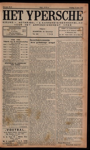 Het Ypersch nieuws (1929-1971) 1941-06-13