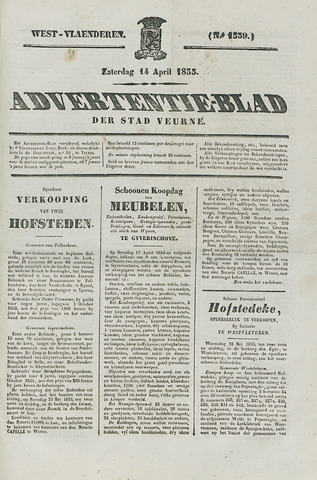 Het Advertentieblad (1825-1914) 1855-04-14
